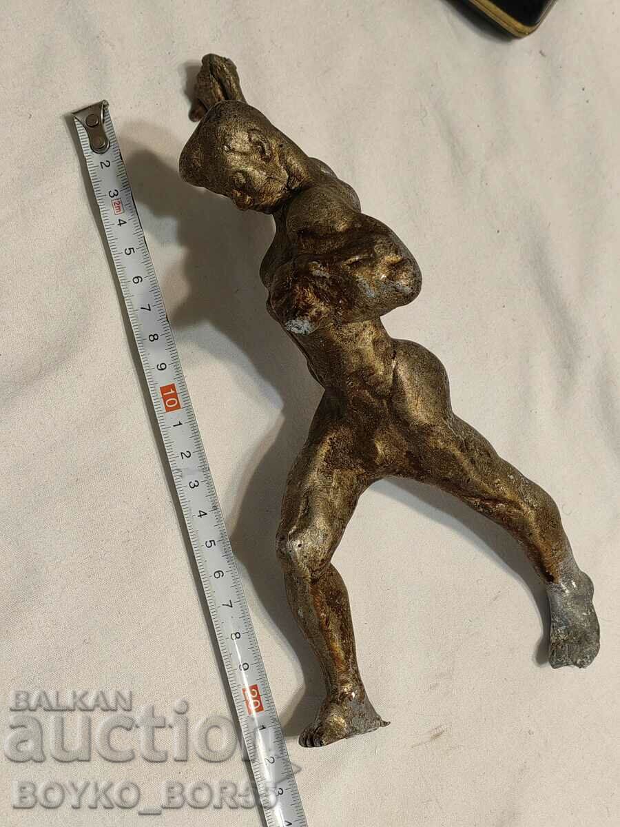 Auction  Russian USSR Metal Figure