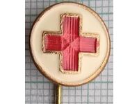 12510 Badge - Red Cross - diameter 12 mm