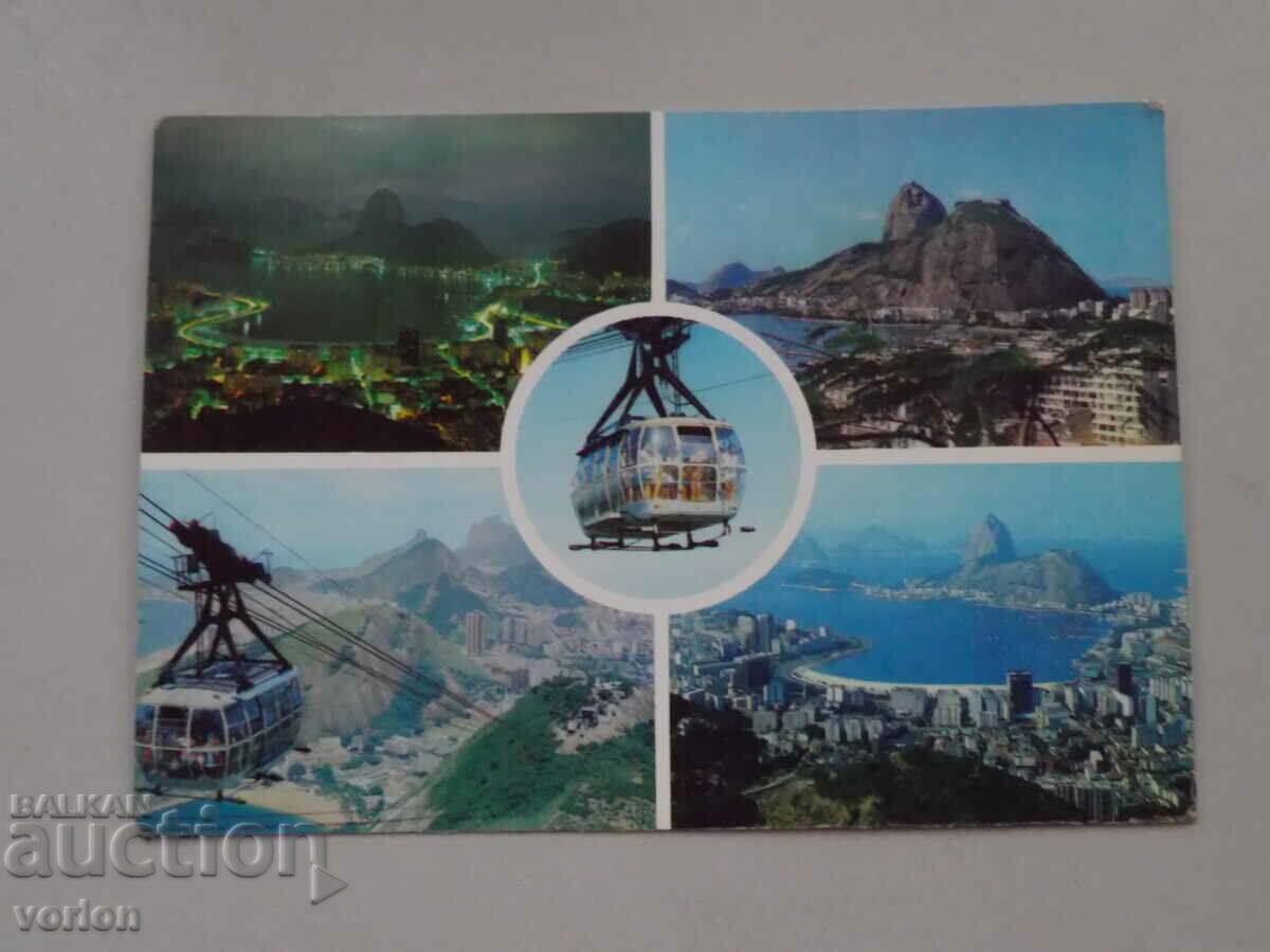Card: Rio de Janeiro - Brazilia.