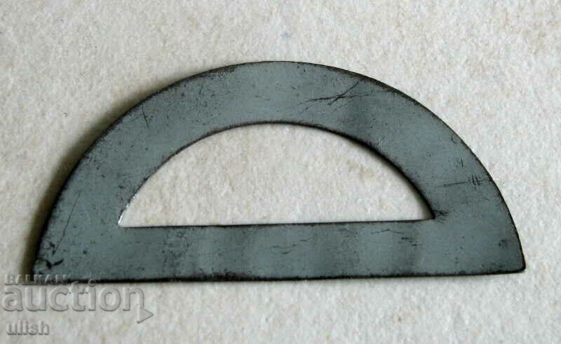 Old tin lithographic mini protractor Germany with price 5.00 BGN | € 2.56 Old tin lithographic mini protractor Germany with price 5.00 BGN | € 2.56