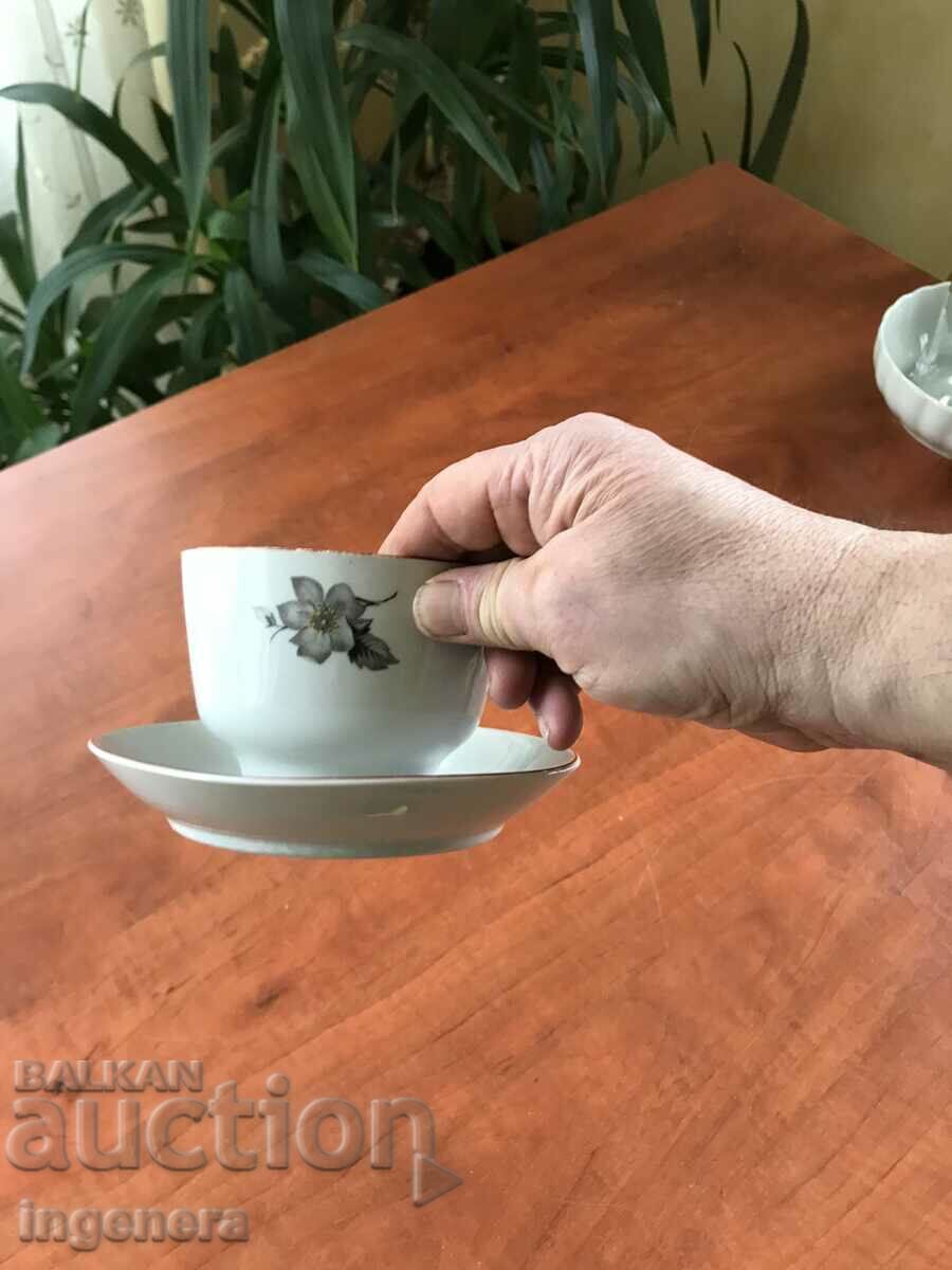 Delivery of PORCELAIN BOWL MUG TWO IN ONE