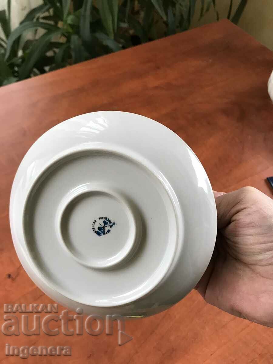 PORCELAIN BOWL MUG TWO IN ONE - 6
