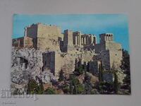Κάρτα πόλη Αθήνα - Ακρόπολη - Ελλάδα.