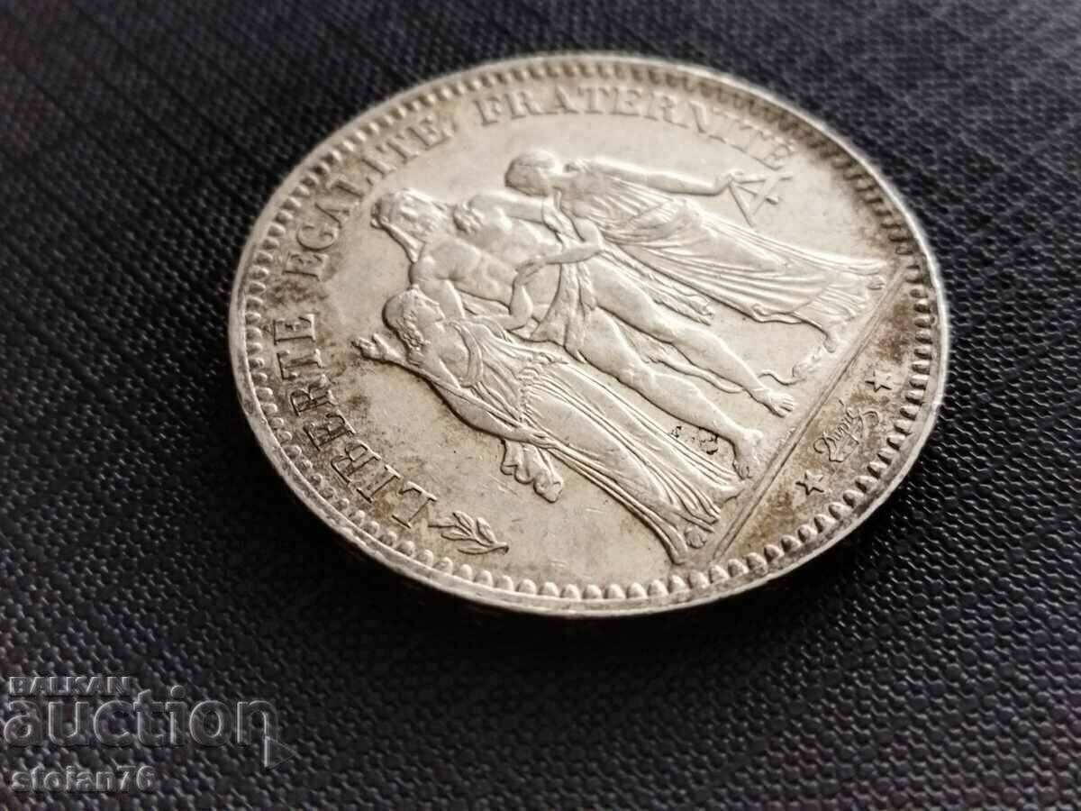 QUALITY coin 5 Francs France from 1875 silver - 6 QUALITY coin 5 Francs France from 1875 silver - 6