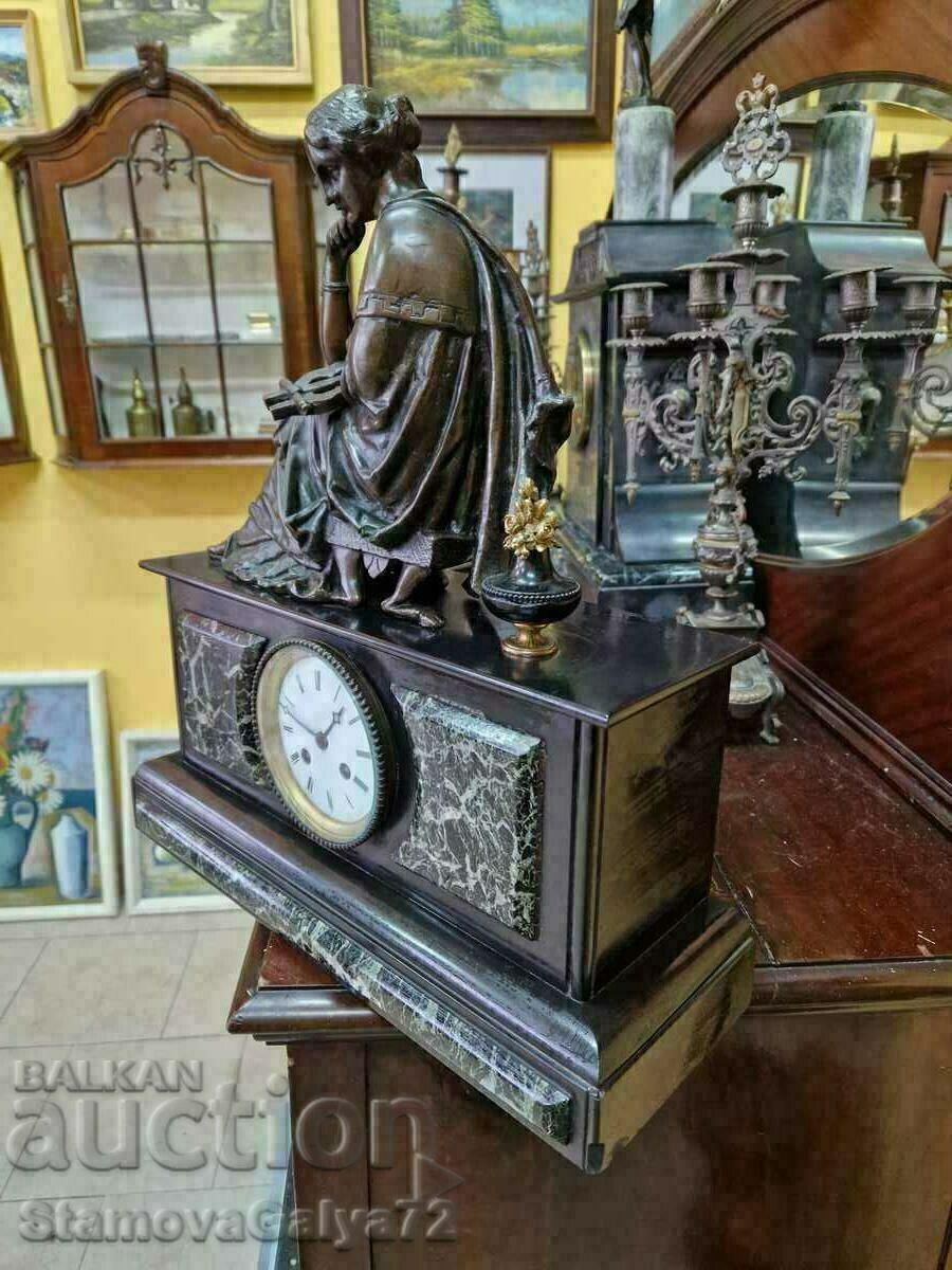 Delivery of A lovely antique French mantel clock