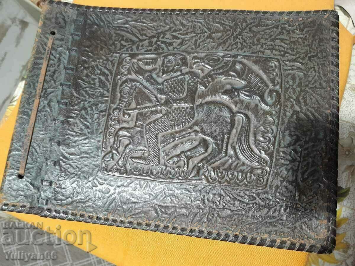I am selling a retro leather photo album - produced by SBH