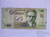 Uruguay 20 pesos 2018