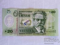 Uruguay 20 pesos 2020