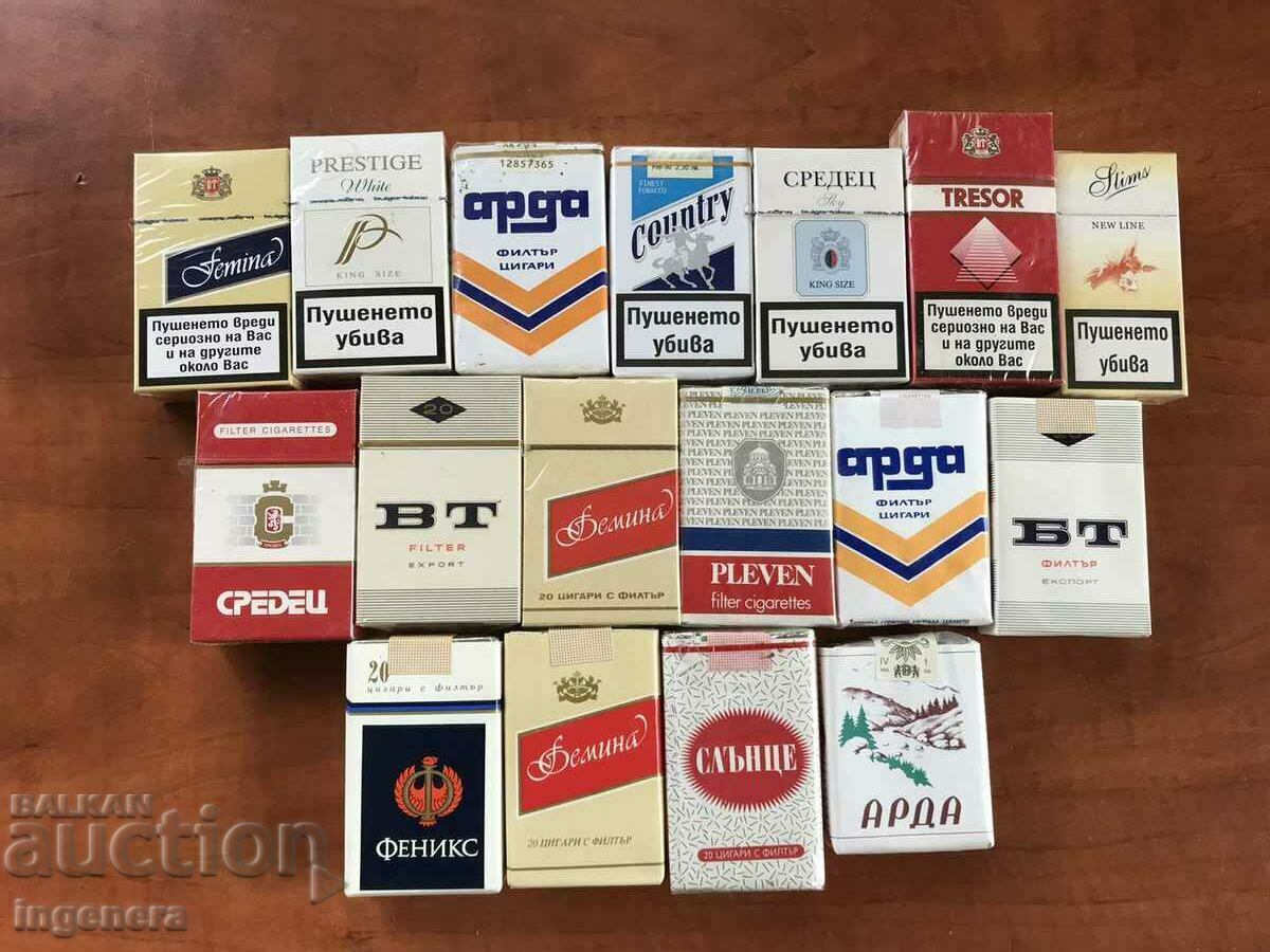 FEMINA FILTER CIGARETTES PACKAGE UNPRINTED FOR COLLECTION - 5 FEMINA FILTER CIGARETTES PACKAGE UNPRINTED FOR COLLECTION - 5