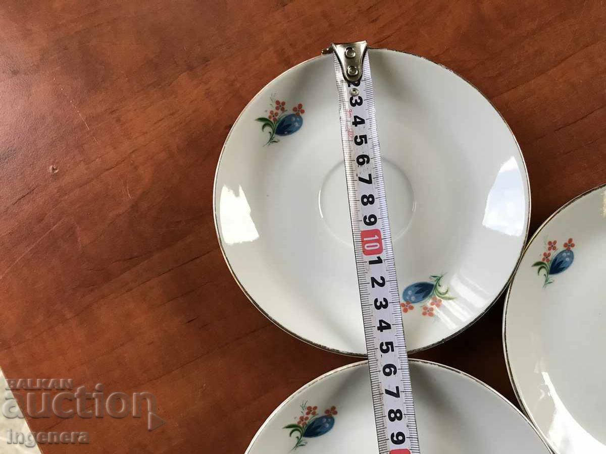 Auction  PORCELAIN PLATE BULGARIA -3 PCS