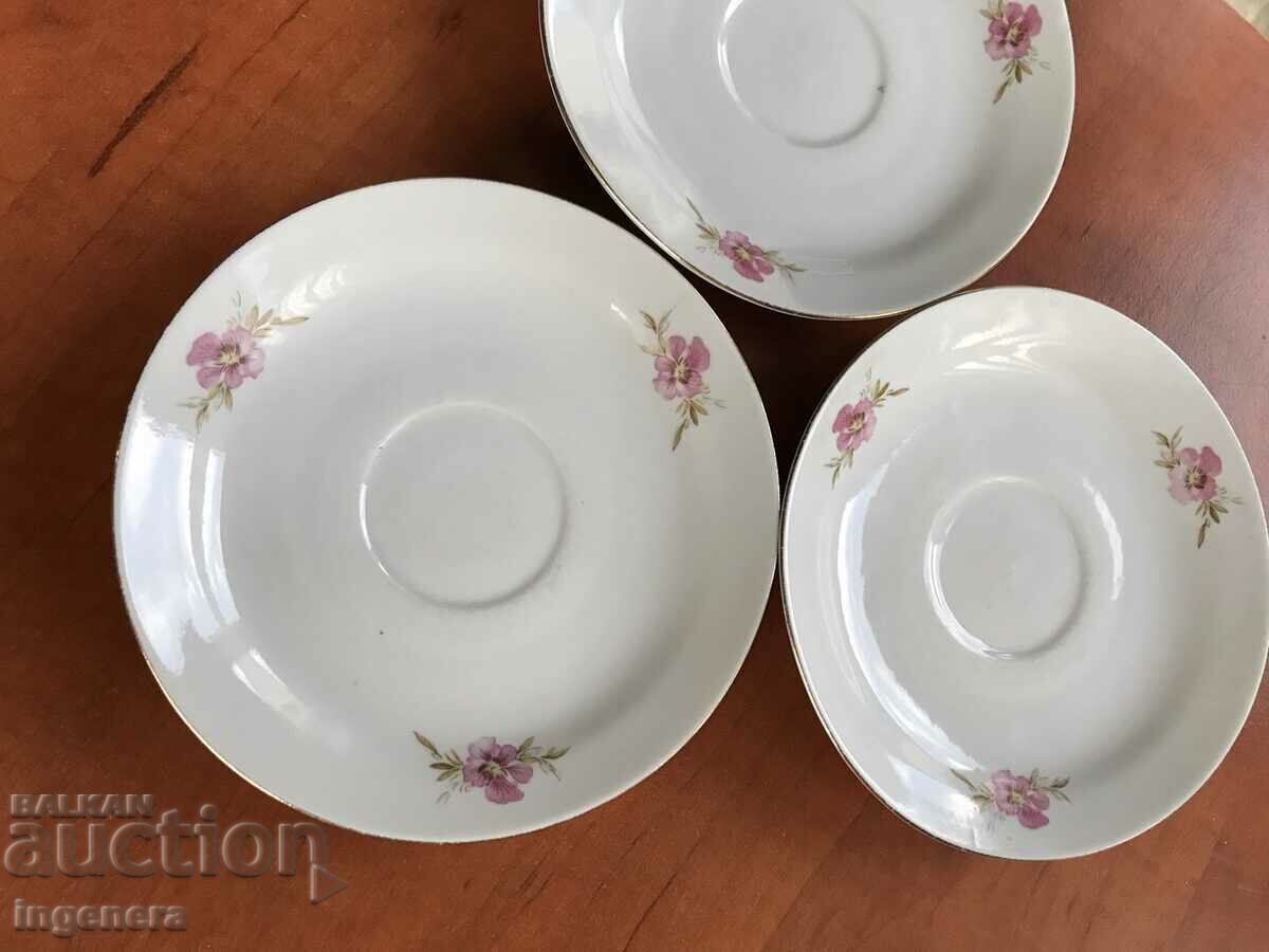 PORCELAIN PLATE BULGARIA-3 PCS with price 14.00 BGN | € 7.16 PORCELAIN PLATE BULGARIA-3 PCS with price 14.00 BGN | € 7.16
