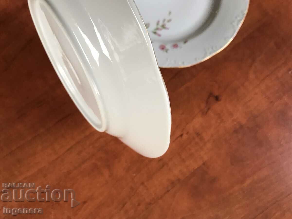 PORCELAIN PLATE RELIEF BULGARIA-2 PCS - 6 PORCELAIN PLATE RELIEF BULGARIA-2 PCS - 6