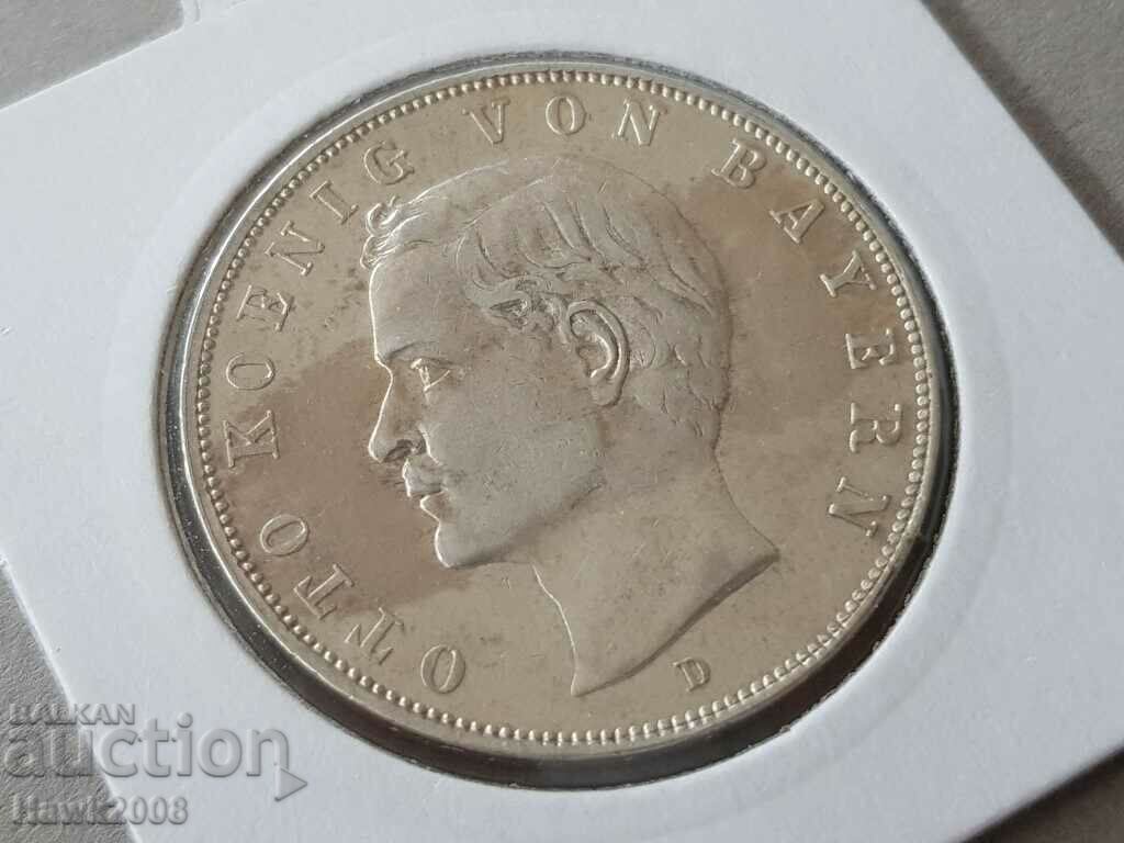 3 Marks 1911 D Bavaria Germany Rare Silver Coin - 6