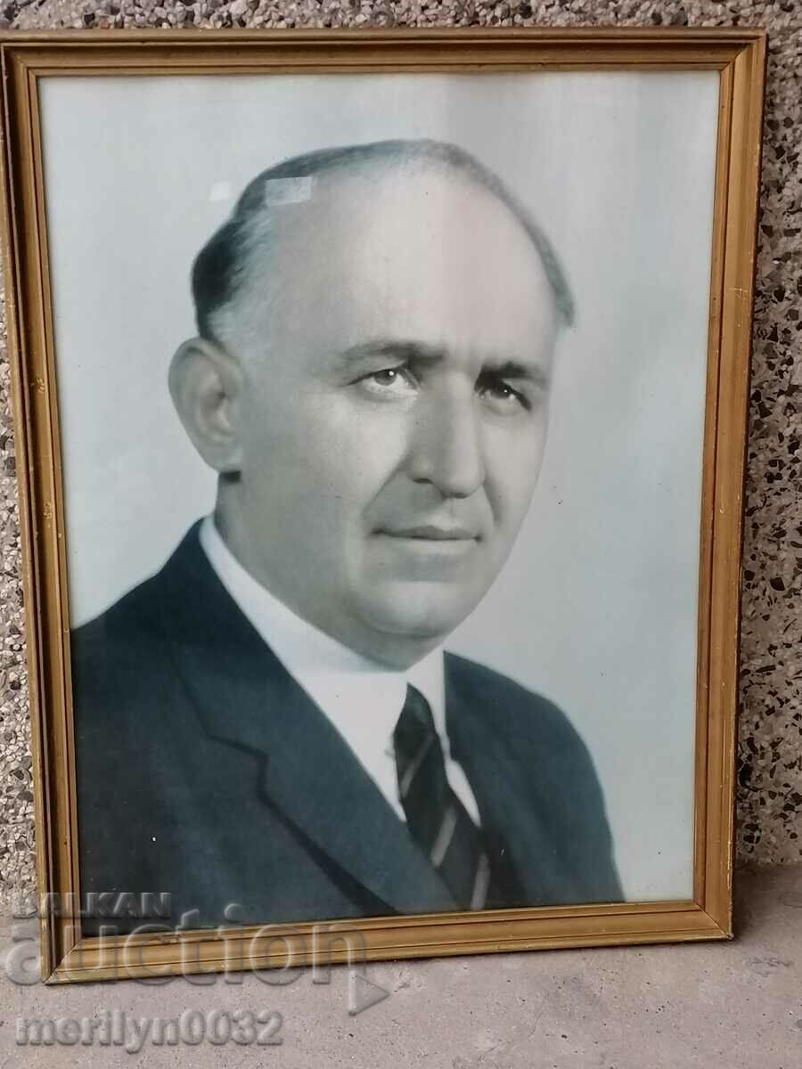 Portrait of Todor Zhivkov Dad photo from the early 1970s NRB BKP with price 86.00 BGN | € 43.97 Portrait of Todor Zhivkov Dad photo from the early 1970s NRB BKP with price 86.00 BGN | € 43.97