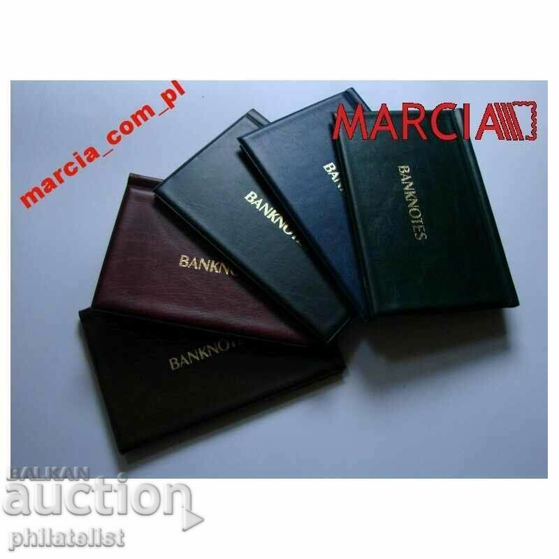 Schulz / MARCIA pocket album for 20 notes - Large with price 19.00 BGN | € 9.71 Schulz / MARCIA pocket album for 20 notes - Large with price 19.00 BGN | € 9.71