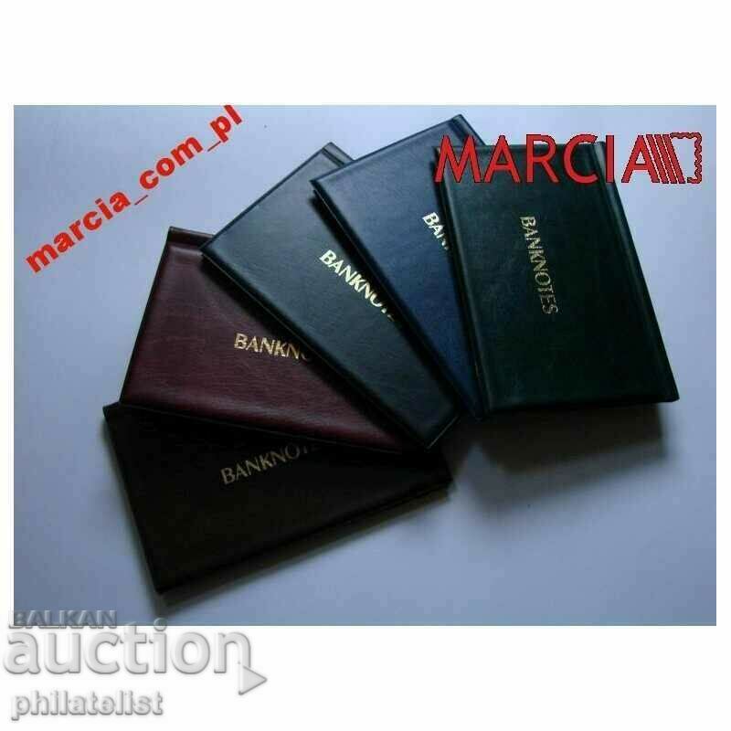 Schulz / MARCIA pocket album for 20 notes - Large with price 19.00 BGN | € 9.71 Schulz / MARCIA pocket album for 20 notes - Large with price 19.00 BGN | € 9.71