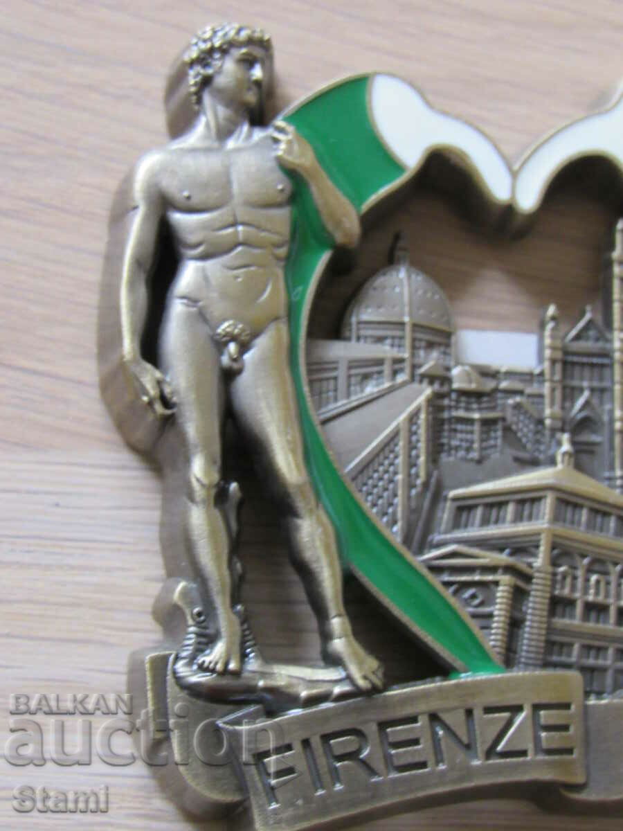 Delivery of 3D Metal Magnet from Florence, Italy-2 Delivery of 3D Metal Magnet from Florence, Italy-2