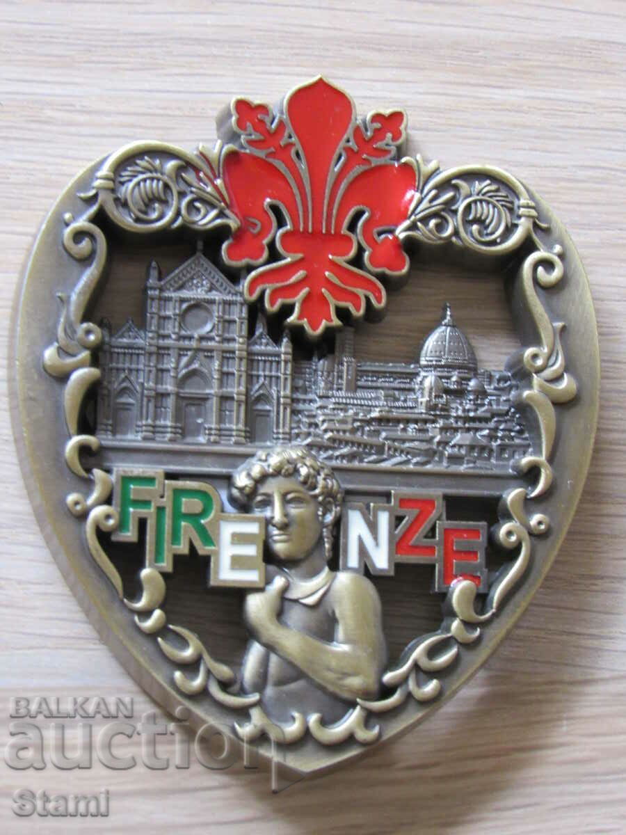 3D Metal Magnet from Florence, Italy-2 with price 11.00 BGN | € 5.62