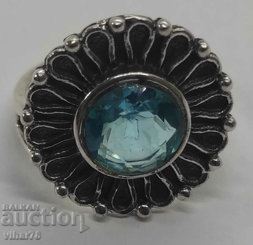 Silver ring with price 64.99 BGN | € 33.23