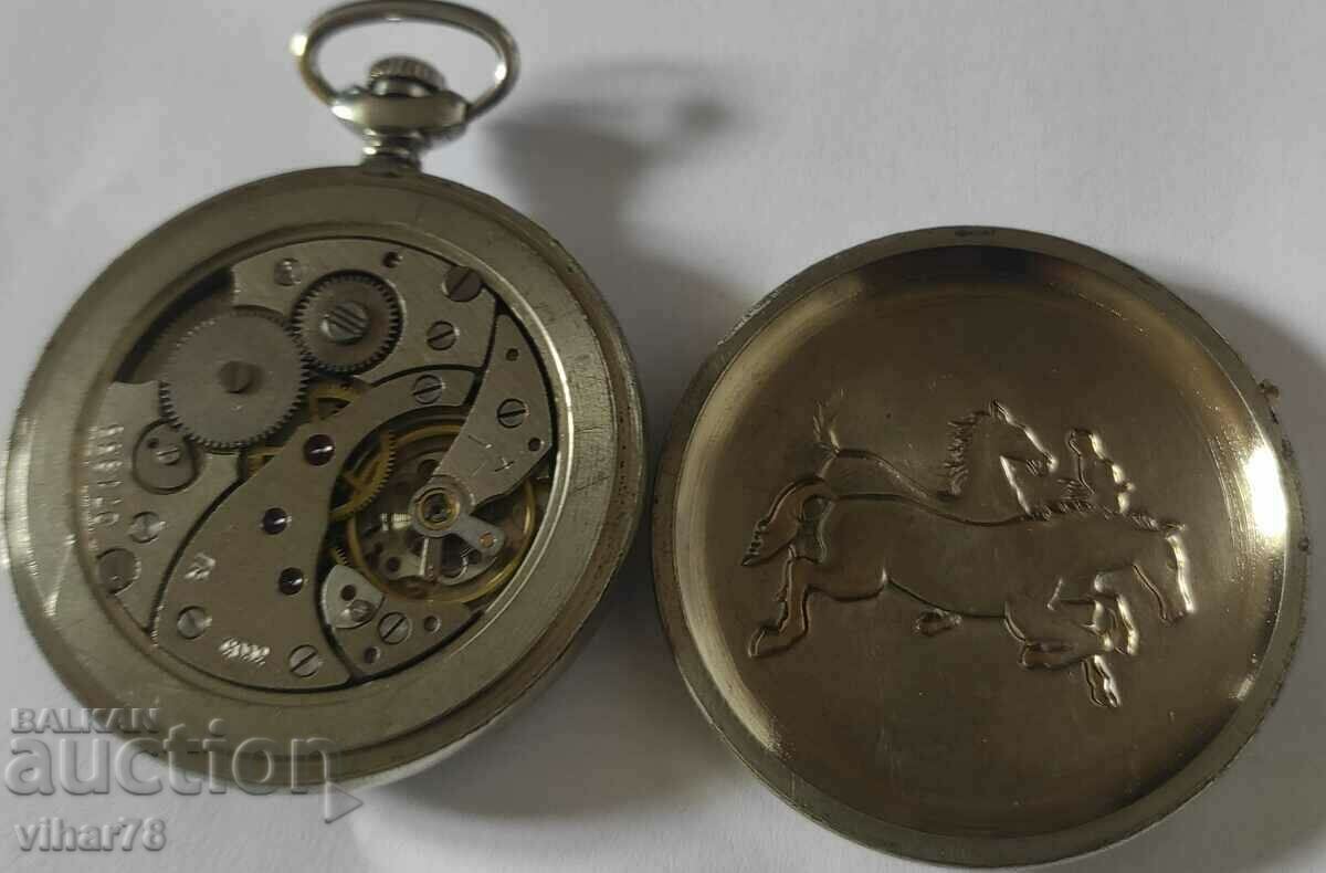 RARE POCKET WATCH - MOLNIJA - 5 RARE POCKET WATCH - MOLNIJA - 5
