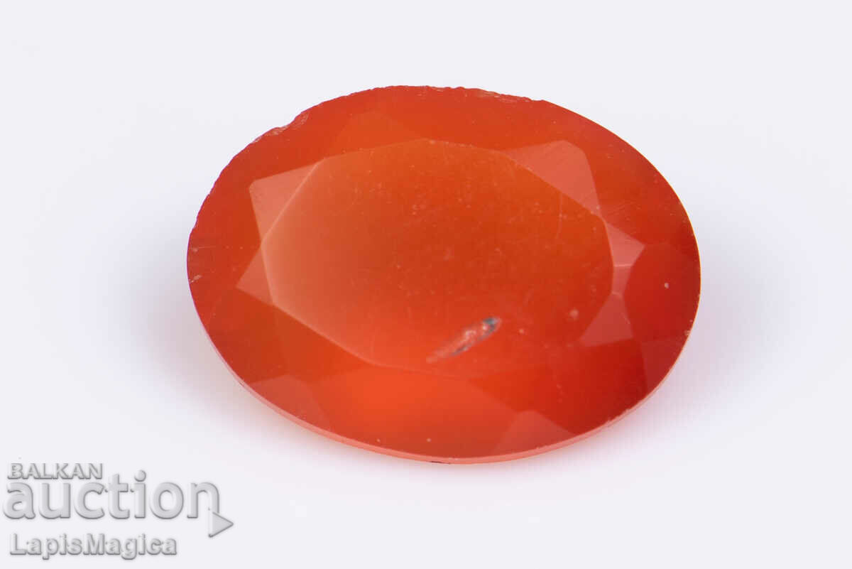 Mexican Fire Opal 0.88ct Oval Cut