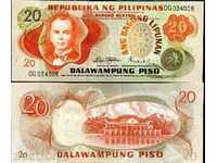 +++ PHILIPPINES 20 PISO P 155 1970 UNC +++