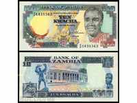 +++ ZAMBIA 10 kwacha P 31b 1989 1991 UNC +++