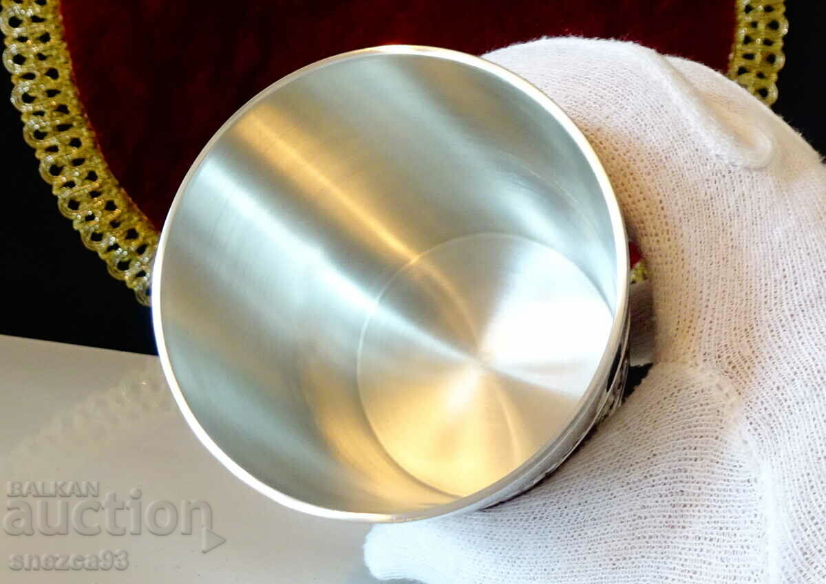 Glasses, tin mugs in honor of the Miners, 2 pieces. - 6 Glasses, tin mugs in honor of the Miners, 2 pieces. - 6