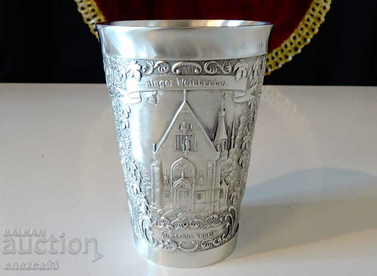 Tin wine cup, knight, fortress with price 49.00 BGN | € 25.05 Tin wine cup, knight, fortress with price 49.00 BGN | € 25.05