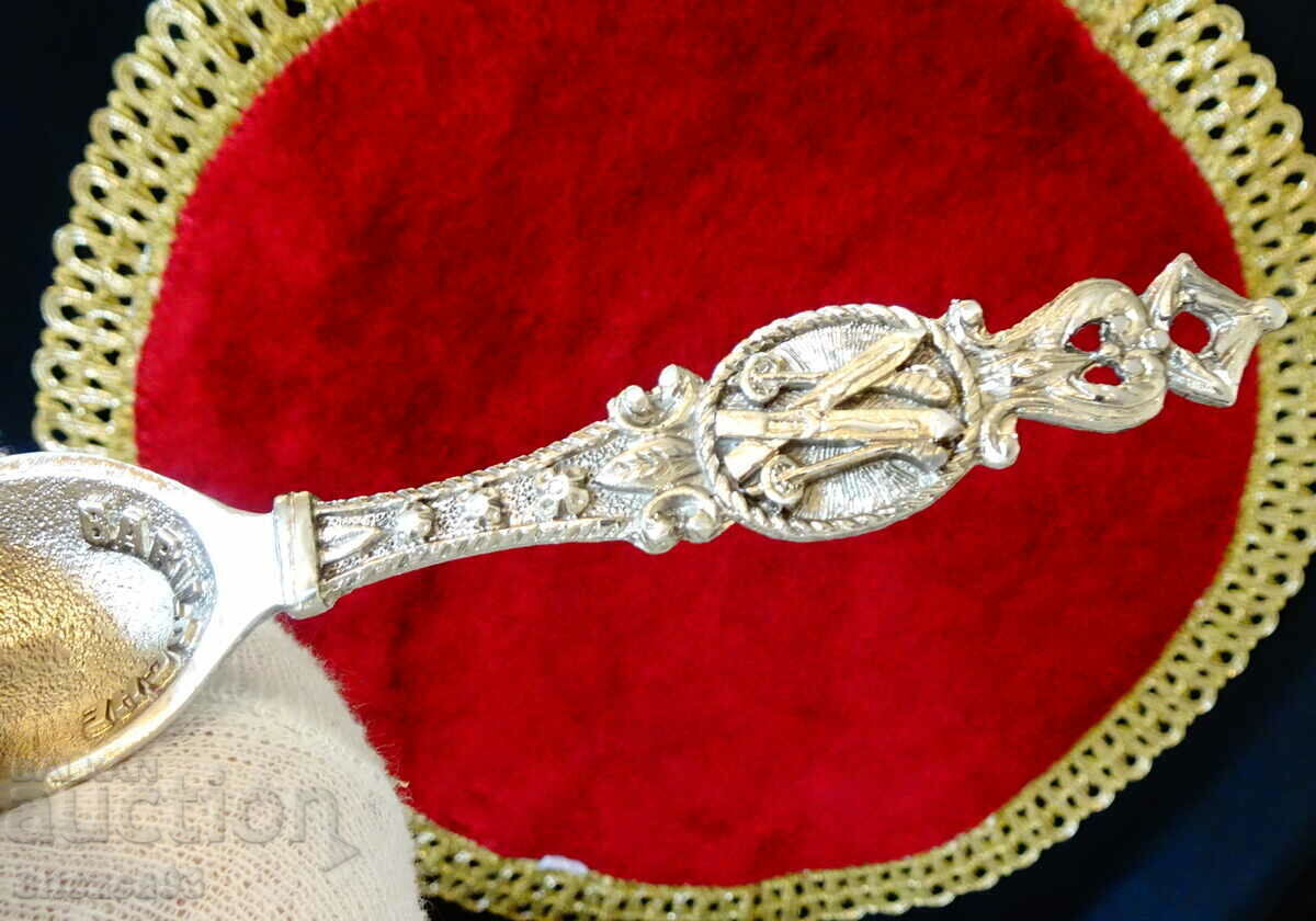 Лъжица от калай за скиори. - 6