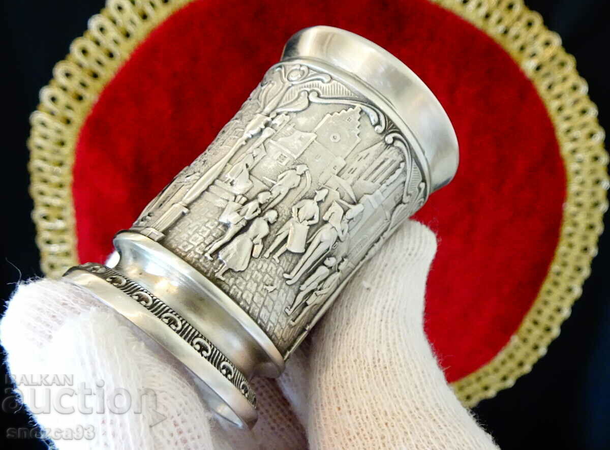 Delivery of Pewter Rakia Cup, The Eternal Bridegroom, Carl Spitzweg Delivery of Pewter Rakia Cup, The Eternal Bridegroom, Carl Spitzweg