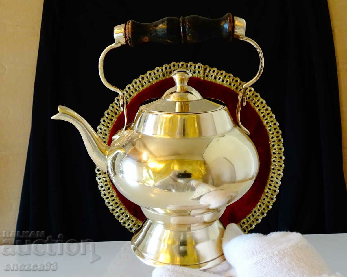 Bronze teapot, kettle, Aladdin's lamp. - 6