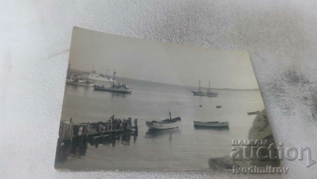 Снимка Несебър Пристанището 1959