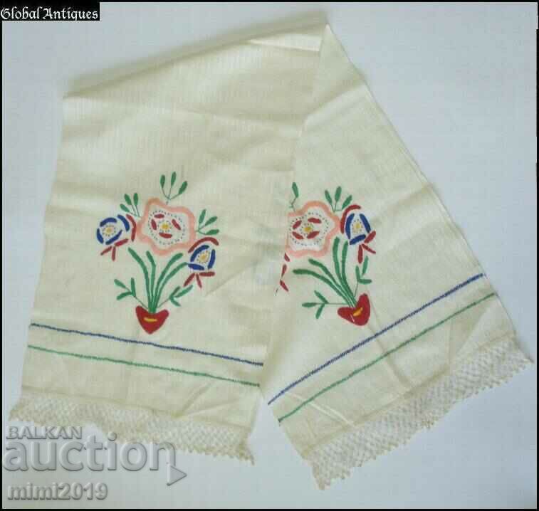 Old folk art cloth, messal, hand embroidery