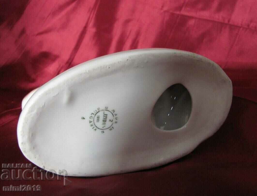 Porcelain figure - Doe, Isis, marked - 6 Porcelain figure - Doe, Isis, marked - 6