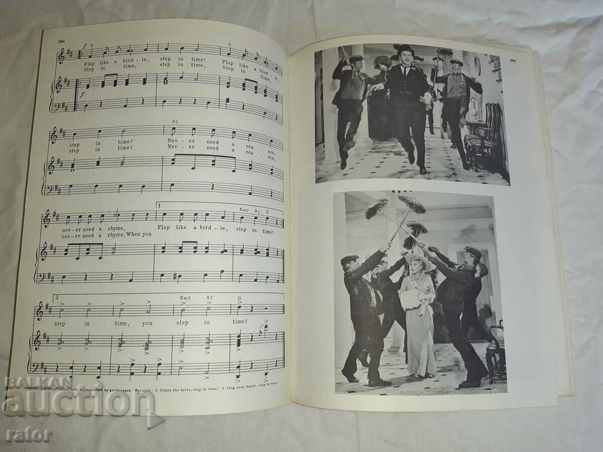 Old scores , sheet music , schools , sheet music MARY POPPINS - 6 Old scores , sheet music , schools , sheet music MARY POPPINS - 6