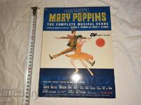 Old scores , sheet music , schools , sheet music MARY POPPINS