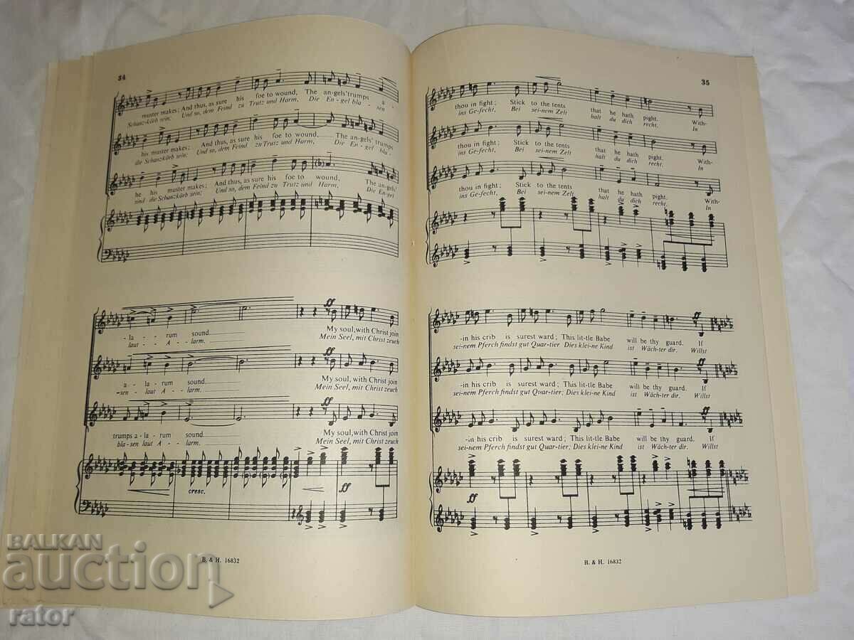 Old scores, sheet music, schools, sheet music BENJAMIN BRITTON - 6 Old scores, sheet music, schools, sheet music BENJAMIN BRITTON - 6