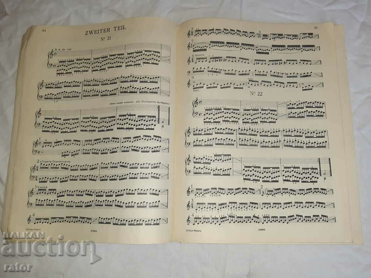 Delivery of Old scores, scores, schools, sheet music HANNON