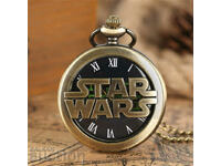 New STAR WARS Yoda Vader Pocket Watch