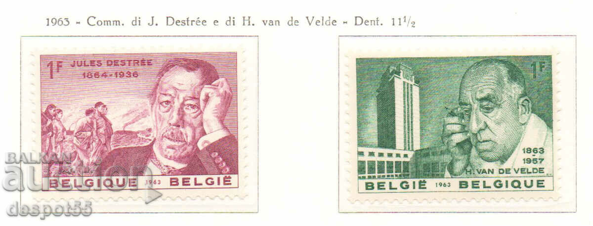 1963. Belgia. Jules Destry și H. van Velde.