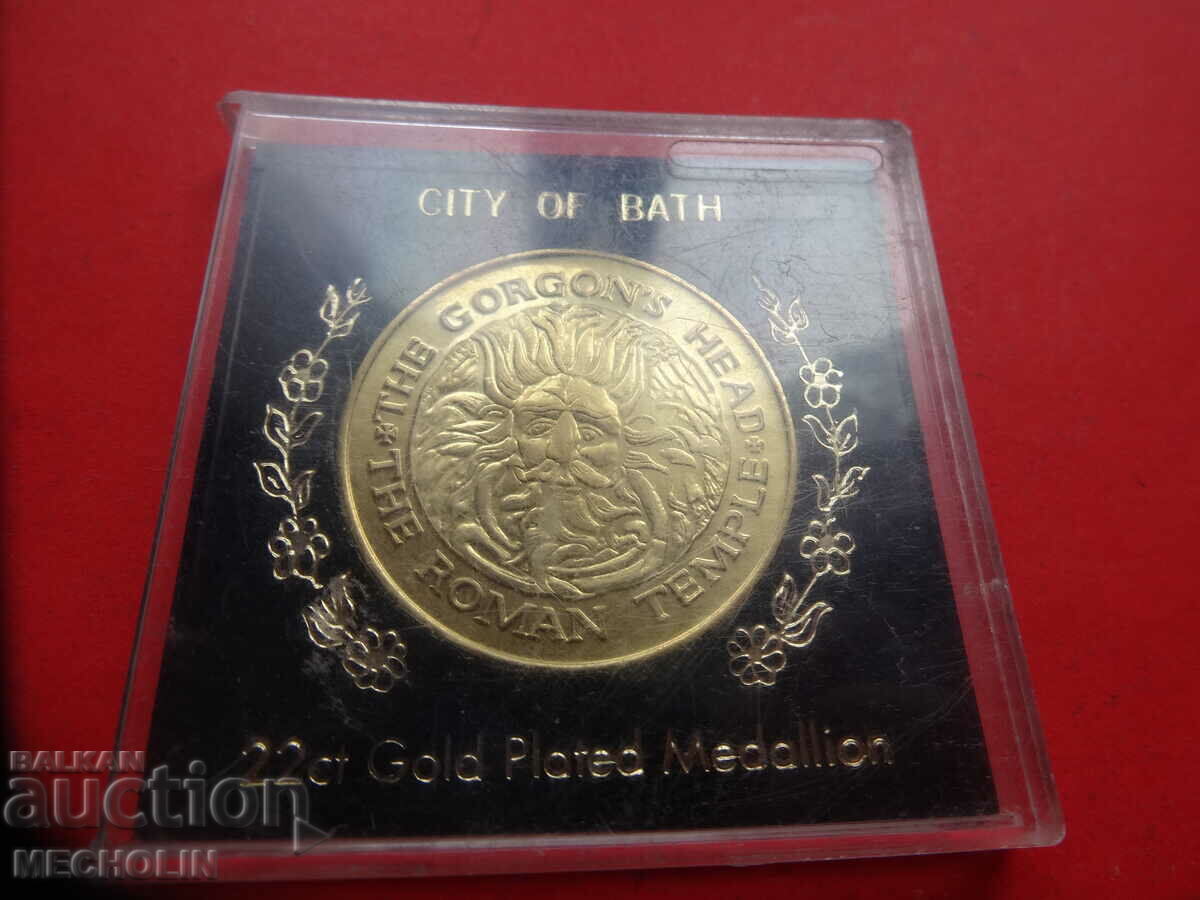 city bath gold plated token 22 carat gold plating - 7 city bath gold plated token 22 carat gold plating - 7
