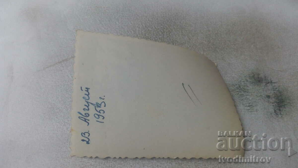 Photo A man and two young women in swimsuits on the lawn, 1953 with price 0.85 BGN | € 0.43 Photo A man and two young women in swimsuits on the lawn, 1953 with price 0.85 BGN | € 0.43