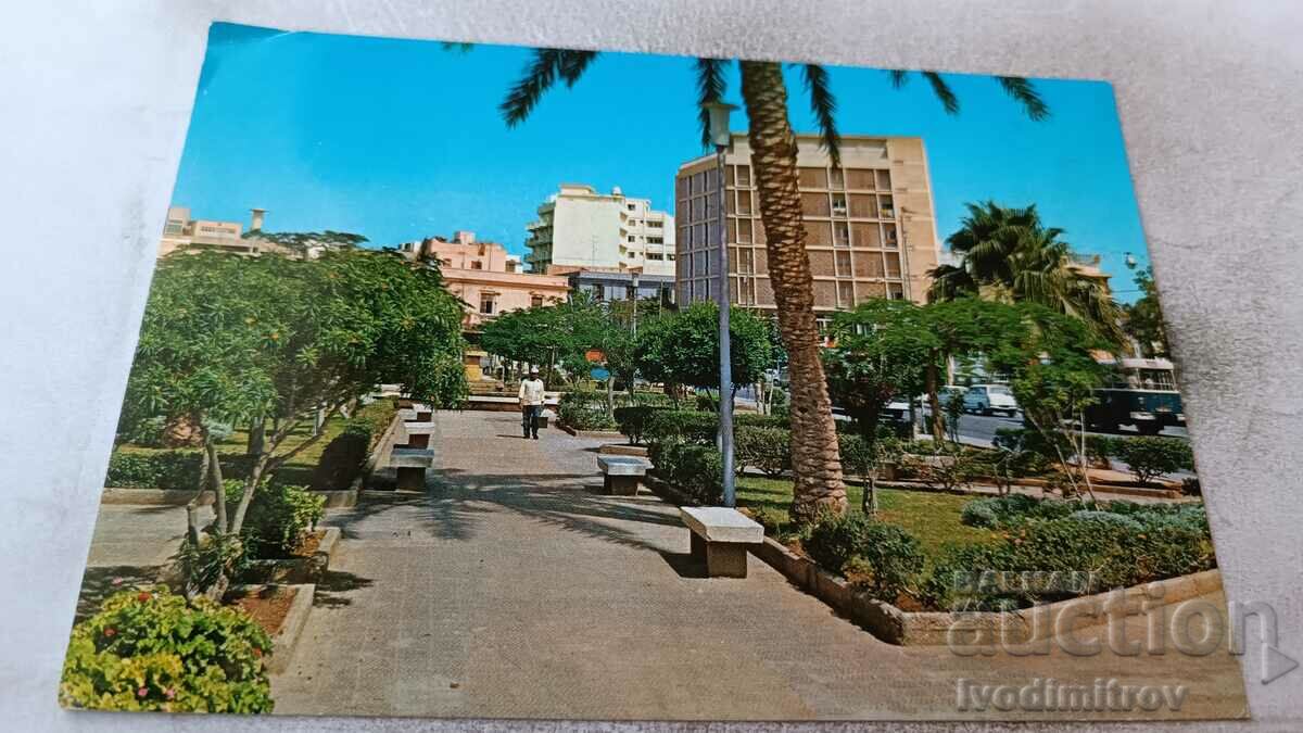 Benghazi General View 1973 postcard