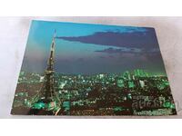 Καρτ ποστάλ Τόκιο Η μεγάλη θέα τη νύχτα