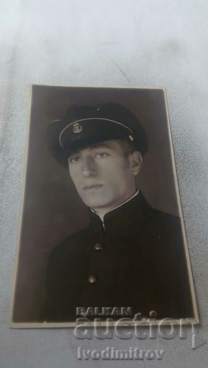 Photo Young man in school uniform