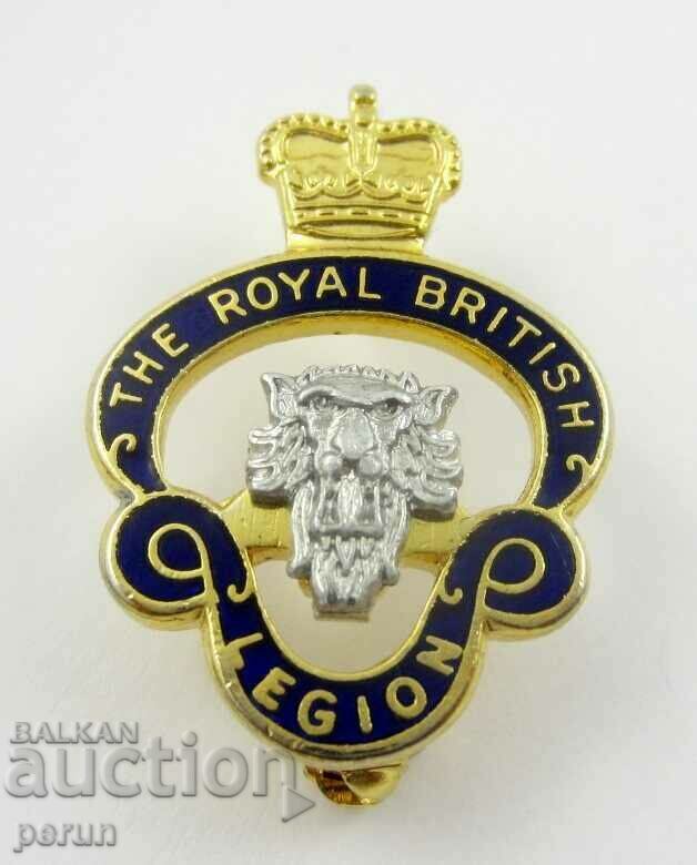 Кралски Британски Легион-Красив английски знак-Членска значк