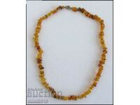 Ladies necklace - natural baltic amber