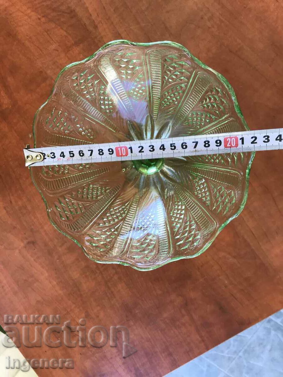 Delivery of FRUCTIERA, BOWL CHAIR THICK GLASS EMBOSSED FROM SOCA