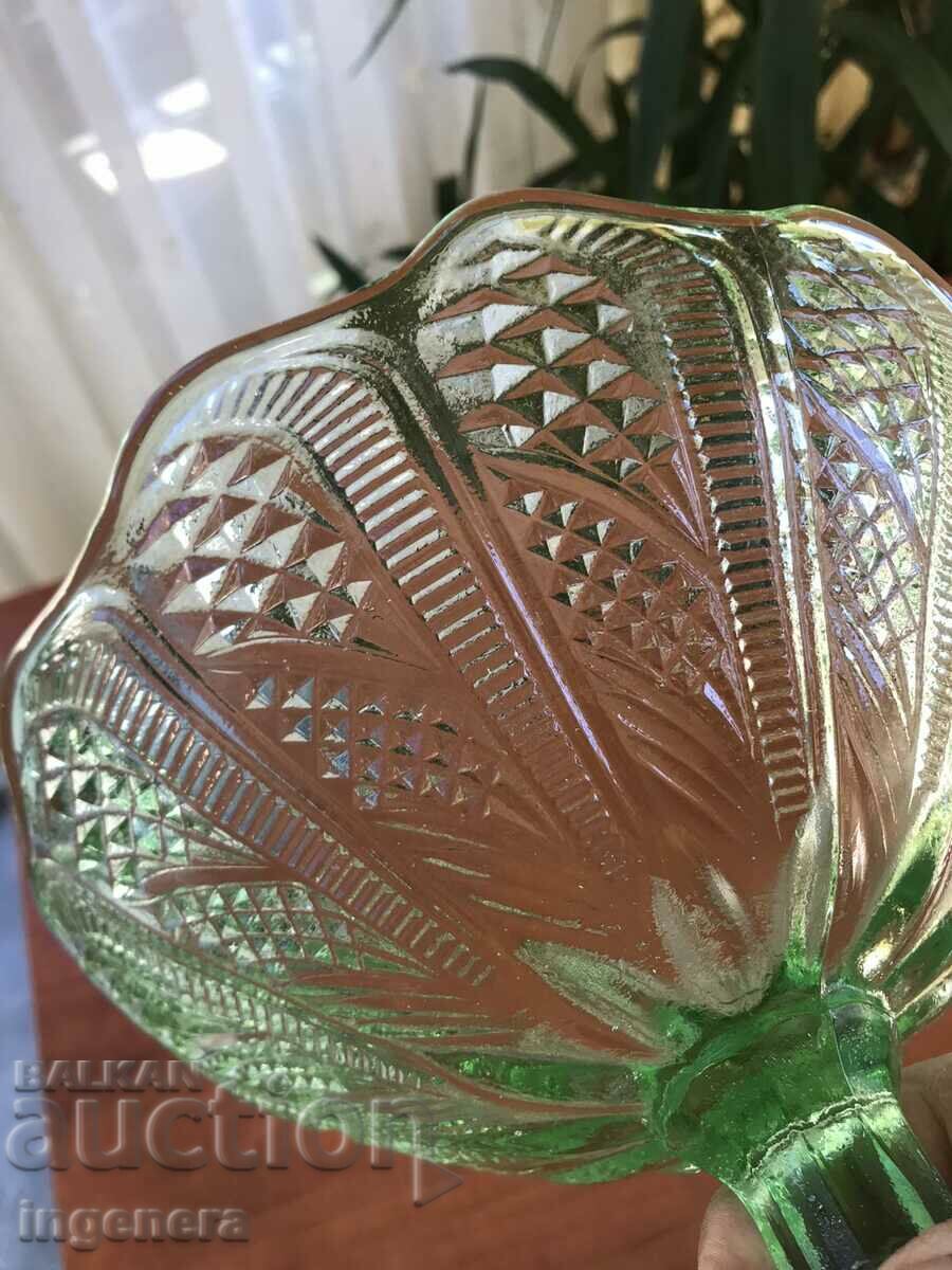 FRUCTIERA, BOWL CHAIR THICK GLASS EMBOSSED FROM SOCA - 5